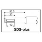 Коронки SDS-Plus TCT Core Cutters MILWAUKEE 4932344479