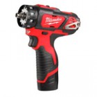 Шуруповерт со сменным патроном MILWAUKEE M12 BDDXKIT-202C 4933447836