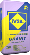 Клей для натурального камня и керамогранита IVSIL GRANIT ИВСИЛ ГРАНИТ