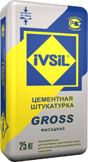 Фасадная штукатурка IVSIL GROSS ИВСИЛ ГРОСС