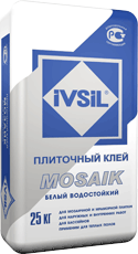 IVSIL MOSAIK белый клей