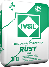 Гипсовая штукатурка IVSIL RUST ИВСИЛ РУСТ