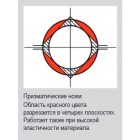 Клещи с накатанной головкой и контргайкой для удаления изоляции KNIPEX 11 05 160